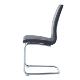 DIS Arendelle Swing Leg Chair Pair Grey - Size: Set of 2 - Wilko - thumbnail 4