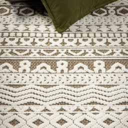 Origins Atlas Graphic Coffee Rug 160 x 230cm - Brown - Wilko - thumbnail 6
