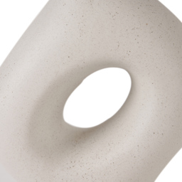 Pacific Lifestyle Ulla Monochrome Organic Ceramic Table Lamp - Cream - Wilko - thumbnail 4