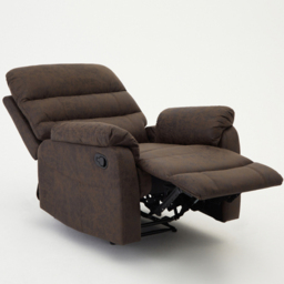 Home Detail Maxwell Brown Air Leather Manual Recliner Armchair - Size: Single - Wilko - thumbnail 6