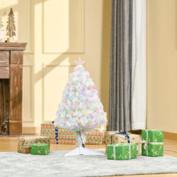 Everglow Fibre Optics White Artificial Christmas Tree 2.5ft - Size: 3ft - Wilko - thumbnail 3