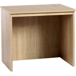 R White Cabinets Home Office Desk Brown - Size: 72.8 x 85 x 54cm - Wilko - thumbnail 3