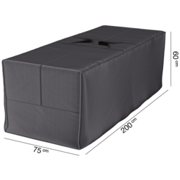 Platinum AeroCover Breathable Cushion Bag 60 x 200 x 75cm - Size: 60 x 75 x 75cm - Grey - Wilko - thumbnail 5