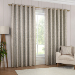 Sennen Blackout Eyelet Curtain 168 x 229cm - Size: W 168 x D 229cm - Wilko - thumbnail 3