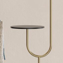 Forrest Floor Lamp with Table Antique Brass - Wilko - thumbnail 6