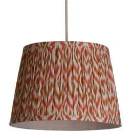 Lighting Collection Bronwyn Mushroom Pleat Shade - Size: 21 x 30 x 30cm - Multi - Wilko
