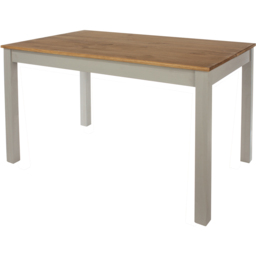 Core Products Corona Linea 4 Seater Dining Table Bench Set Grey - Wilko - thumbnail 4