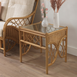 Desser Furniture Oslo 4 Seater Light Oak Jasper Sofa Set with Footstool - Size: 2 Seater - Brown - Wilko - thumbnail 5