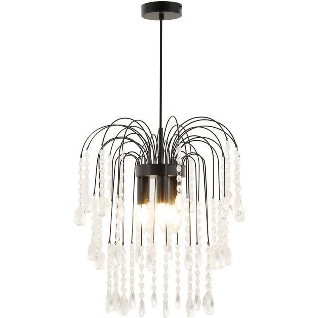 Lenore Ceiling Fitting - Black - Wilko - image 1