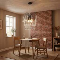 Lenore Ceiling Fitting - Black - Wilko - thumbnail 7