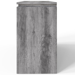 GFW Canyon 2 Door 3 Drawer Charcoal Grey Sideboard - Size: 70 x 119 x 39cm - Wilko - thumbnail 6