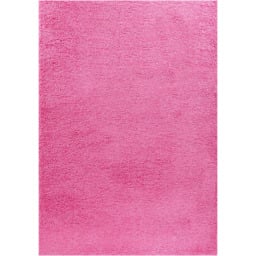 Desire Rugs Oxford Pink Plain Shaggy Rug 160 x 230cm - Wilko - thumbnail 1