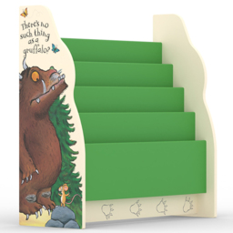 Kidsaw Gruffalo 4 Shelf Green and Cream Bookcase Sling - Wilko - thumbnail 3