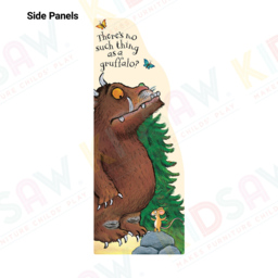Kidsaw Gruffalo 4 Shelf Green and Cream Bookcase Sling - Wilko - thumbnail 5