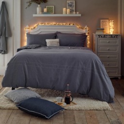 Deyongs Southwick King Size Navy Duvet Set - Blue - Wilko - thumbnail 5