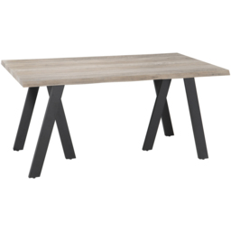 Ezra 6 Seater Dining Table Grey - Size: 4 Seater - Wilko - thumbnail 4
