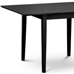 Julian Bowen Rufford 4 Seater 80 to 120cm Extendable Dining Table Black - Wilko - thumbnail 7