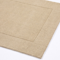Esselle Home Esme Stone Wool Rug 160 x 230cm - Size: 160 x 230 x 1.8cm - Cream - Wilko - thumbnail 4