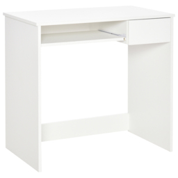 Portland Compact Office Desk White - Size: 80 x 45 x 75cm - Wilko - thumbnail 3