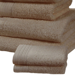 Rapport Home Chatsworth Super Soft 600gsm Combed Cotton Cream Hand Towel - Wilko - thumbnail 4