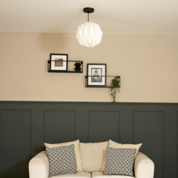 ValueLights Astrid White Paper Easy Fit Shade - Size: 28 x 28 x 28cm - Wilko - thumbnail 5