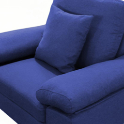 Kosy Koala Blue Fabric Armchair - Size: Single - Wilko - thumbnail 4
