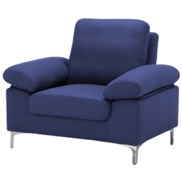Kosy Koala Blue Fabric Armchair - Size: Single - Wilko - thumbnail 3