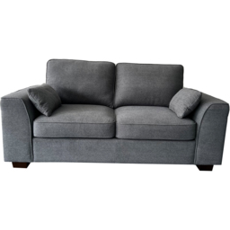 DS Living The Modena 5 Seater Grey Fabric Sofa Set - Wilko - thumbnail 5