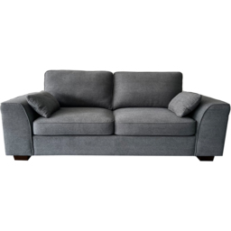 DS Living The Modena 5 Seater Grey Fabric Sofa Set - Wilko - thumbnail 4