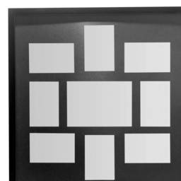 Premier Housewares Black 9 Photo Multi Photo Frame - Wilko - thumbnail 3
