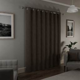 Enhanced Living Austin Natural Blackout Eyelet Thermal Curtains 229 x 183cm - Cream - Wilko - thumbnail 4