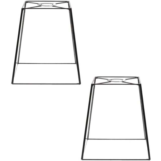 ValueLights Susie Matt Black Glass Easy Fit Pendant Shade 2 Pack - Size: 19 x 18 x 18cm - White - Wilko - image 1