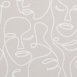 Neutral Figurative Lines Framed Art - Natural - Size: 40 x 50 x 1.8 g - Wilko - thumbnail 5