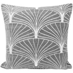 Velosso Palermo Chenille Grey Filled Cushion 43 x 43cm 2 Pack - Wilko - thumbnail 1