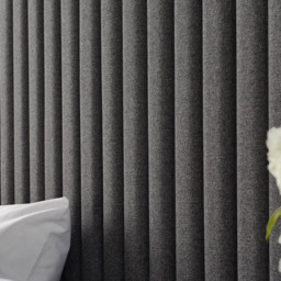 Aspire Furniture Catherine Lansfield Soho Small Double Charcoal Saxon Twill Headboard - Grey - Aspire Beds - Wilko - thumbnail 5
