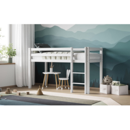 Flair Elara White Shorty Wooden Mid Sleeper - Wilko - thumbnail 5