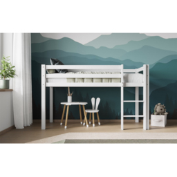 Flair Elara White Shorty Wooden Mid Sleeper - Wilko - thumbnail 4