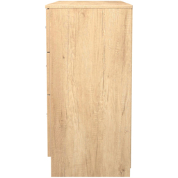 Crowndale Avon 6 Drawer Nebraska Oak Wide Chest of Drawers Ready Assembled - Wilko - thumbnail 4