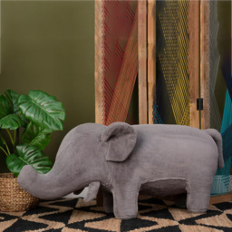 Premier Housewares Elephant Grey Animal Chair - Size: 115 x 55 x 39cm - Premier Kids - Wilko - thumbnail 5
