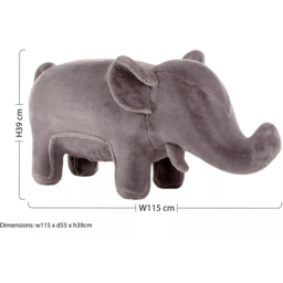 Premier Housewares Elephant Grey Animal Chair - Size: 115 x 55 x 39cm - Premier Kids - Wilko - thumbnail 6