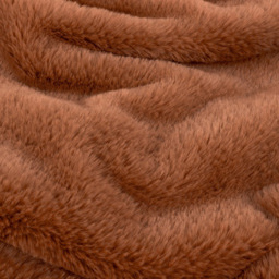 furn. Kallu Rust Double-Sided Faux-Fur Throw 150 x 200cm - Size: 200 x 150 x 1cm - Orange - Wilko - thumbnail 5