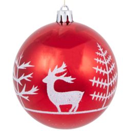 Set of 18 Santas Chalet BaublesRed - Santa's Chalet - Wilko - thumbnail 4