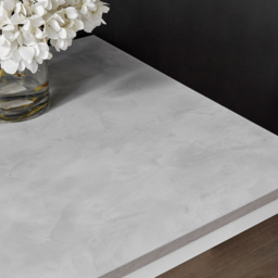 Furniturebox Cedric Desk Grey and White - Size: 120 x 60 x 75cm - Wilko - thumbnail 3