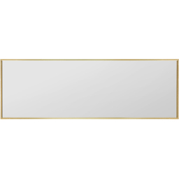 MirrorOutlet The Artus Gold Aluminium Edged Wall Mirror 120 x 40cm - Wilko - thumbnail 4