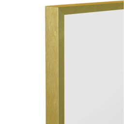 MirrorOutlet The Artus Gold Aluminium Edged Wall Mirror 120 x 40cm - Wilko - thumbnail 5
