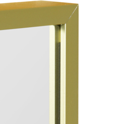 MirrorOutlet The Artus Gold Aluminium Edged Wall Mirror 120 x 40cm - Wilko - thumbnail 6