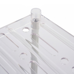 Living and Home 3 Shelf Clear Rolling Storage Cart - Size: 57 x 59.8 x 30cm - Wilko - thumbnail 5