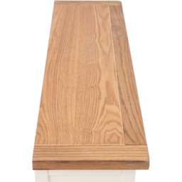 Tropea 4 Shelf Off White Wide Bookcase - Wilko - thumbnail 7