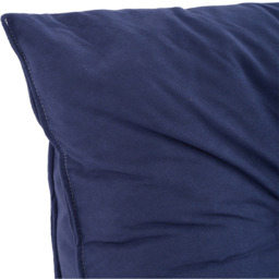 Living and Home Dark Blue Chenille Wedge Headboard Pillow with Side Pocket 180 x 50cm - Size: 50 x 180 x 20cm - Wilko - thumbnail 5
