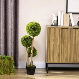 Portland Boxwood Ball Tree Artificial Plant In Pot 3ft - Multi - Wilko - thumbnail 4